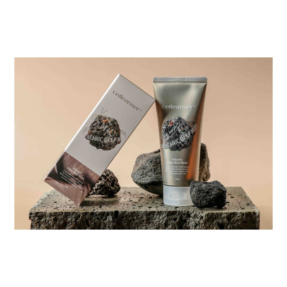 Celleanser Volcanic Deep Mud Mask 120g ürün görseli