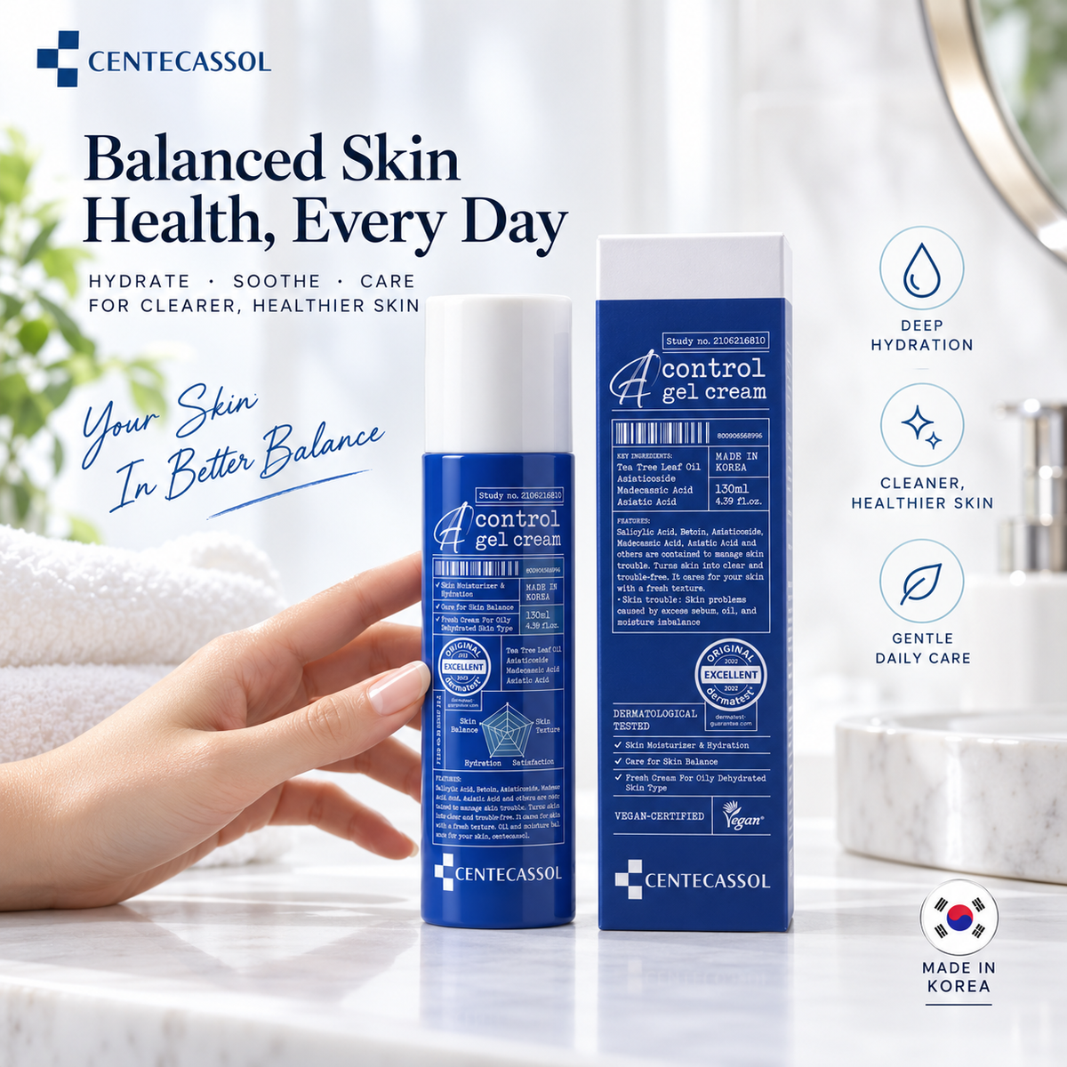 Centecassol A-Control Gel Cream 130ml