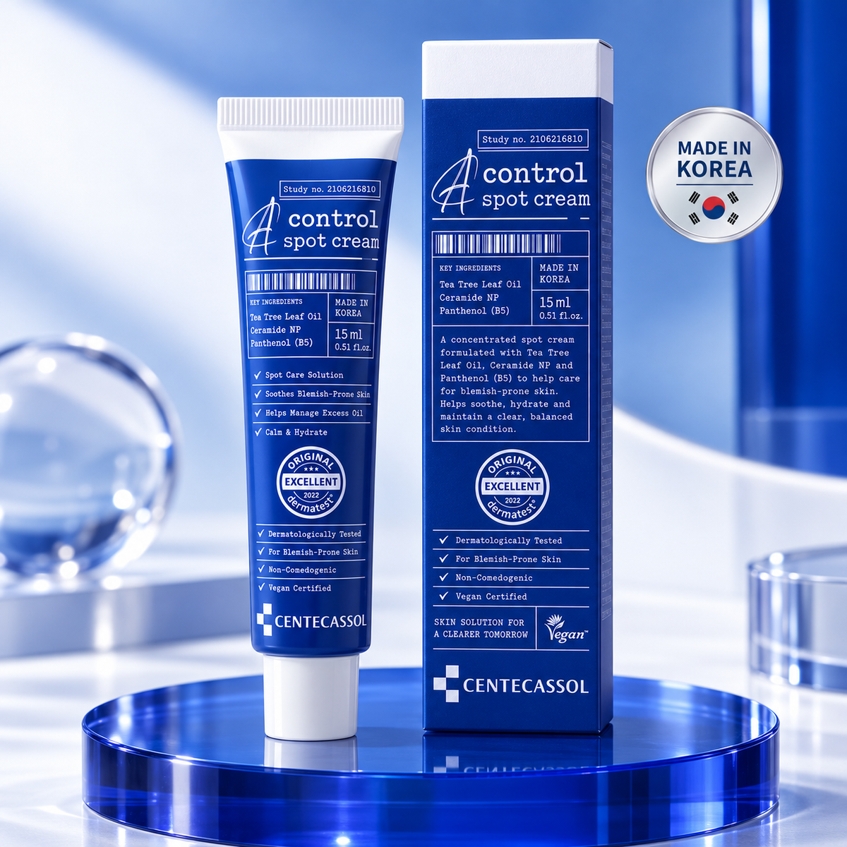 Centecassol A-Control Spot Cream 15ml